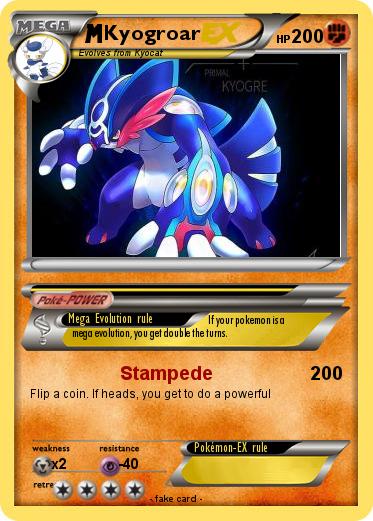 Pokemon Kyogroar