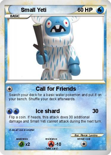 Pokemon Small Yeti