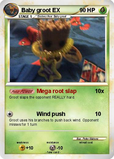 Pokemon Baby groot EX