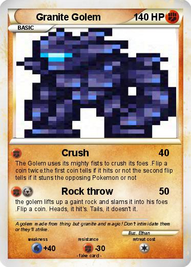 Pokemon Granite Golem