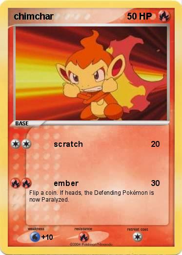 Pokemon chimchar