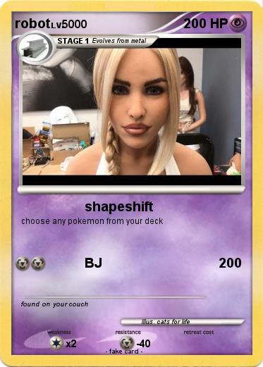 Pokemon robot