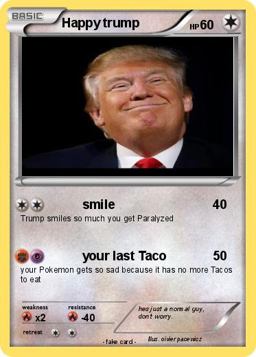 Pokemon Happy trump