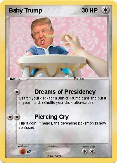 Pokemon Baby Trump