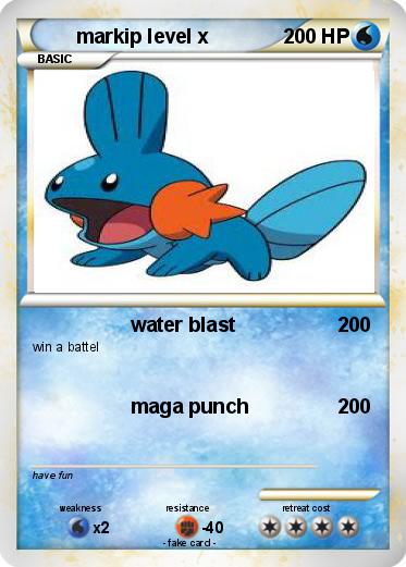 Pokemon markip level x
