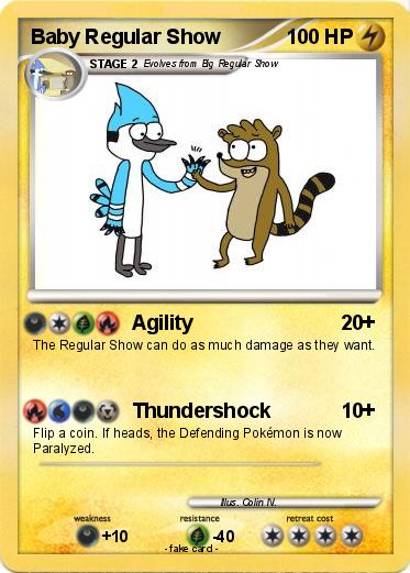 Pokemon Baby Regular Show