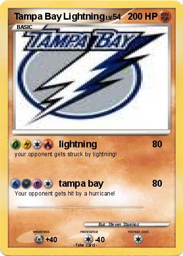Pokemon Tampa Bay Lightning