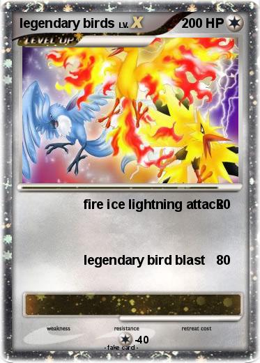 Pokemon legendary birds