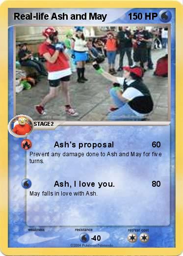 Pokemon Real-life Ash and May
