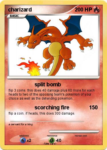 Pokemon charizard