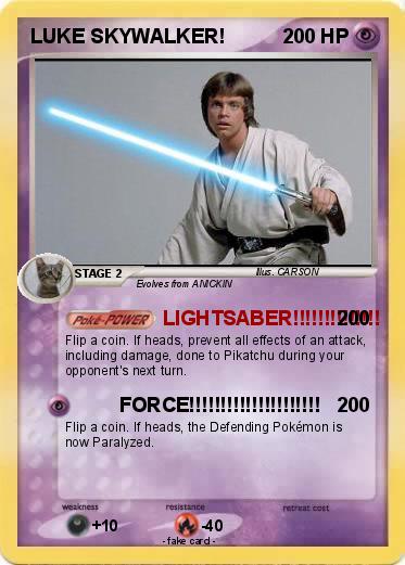 Pokemon LUKE SKYWALKER!
