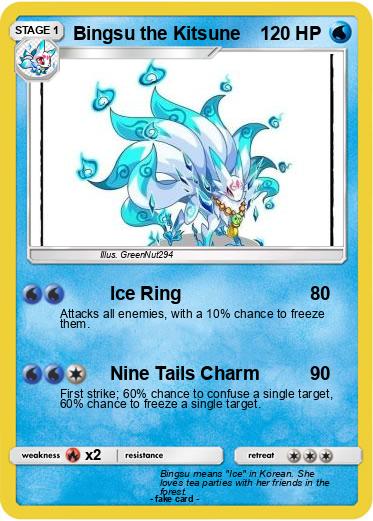 Pokemon Bingsu the Kitsune