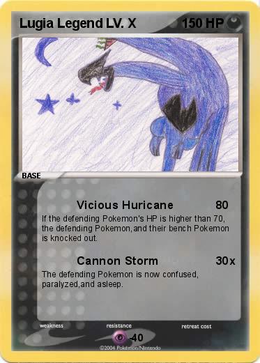 Pokemon Lugia Legend LV. X
