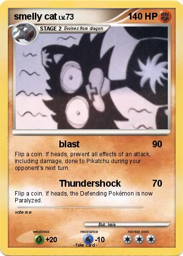 Pokemon smelly cat