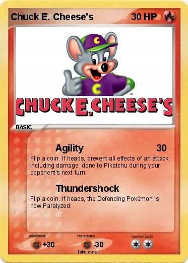 Pokemon Chuck E. Cheese’s