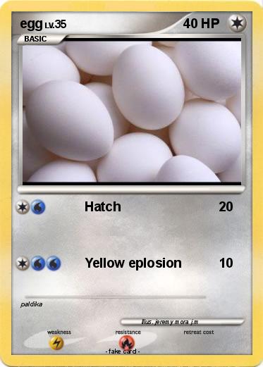 Pokemon egg