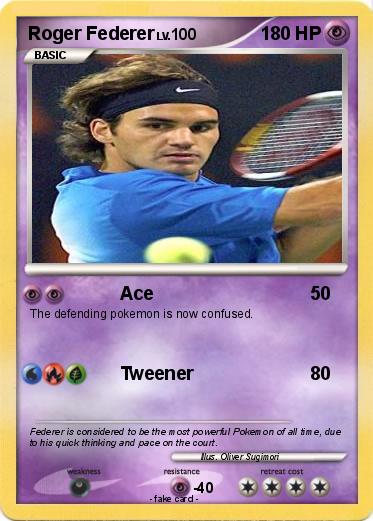 Pokemon Roger Federer
