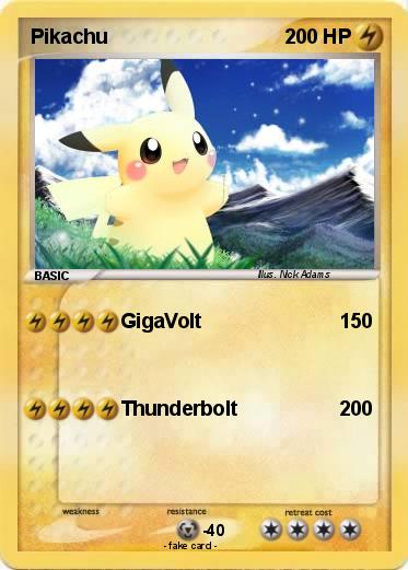 Pokemon Pikachu