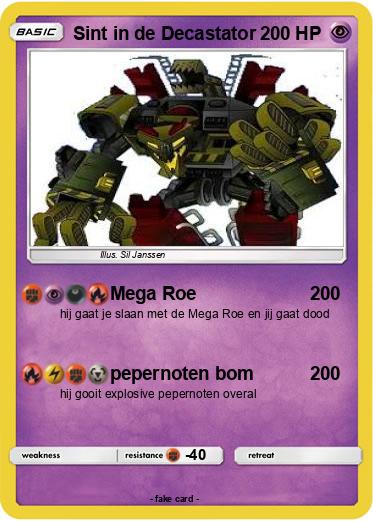 Pokemon Sint in de Decastator