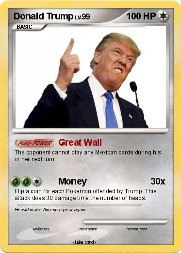 Pokemon Donald Trump