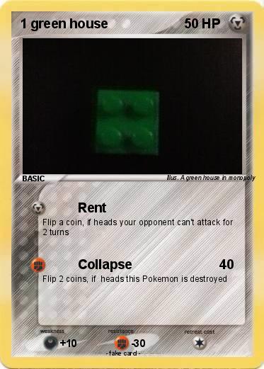 Pokemon 1 green house