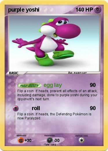 Pokemon purple yoshi