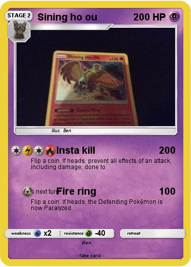Pokemon Sining ho ou