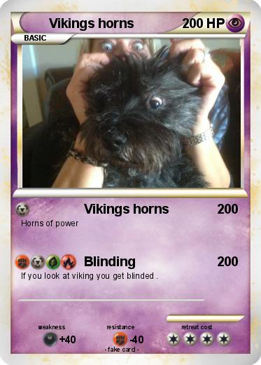 Pokemon Vikings horns