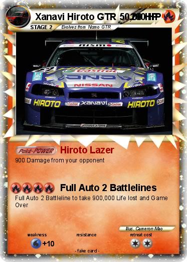 Pokemon Xanavi Hiroto GTR 50,00 HP