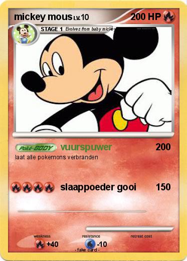 Pokemon mickey mous