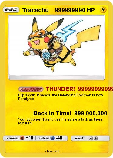 Pokemon Tracachu    9999999