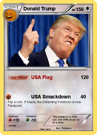 Pokemon Donald Trump
