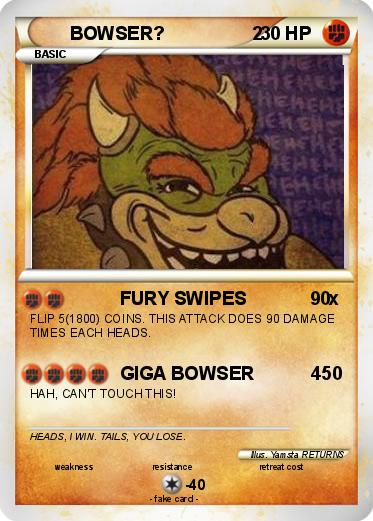 Pokemon BOWSER?                 2