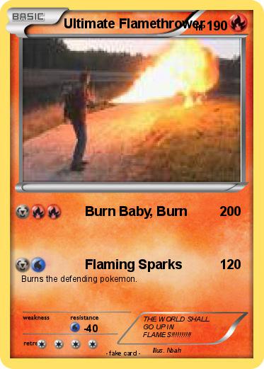 Pokemon Ultimate Flamethrower