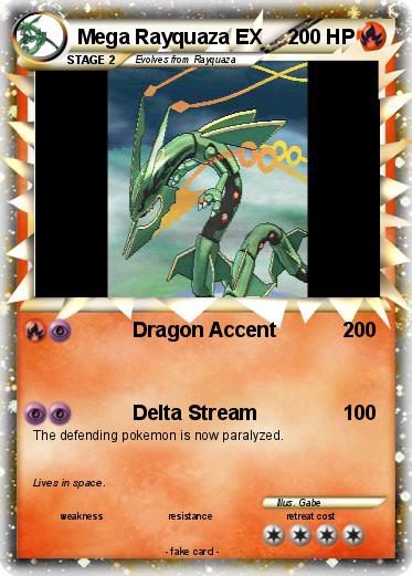 Pokemon Mega Rayquaza EX