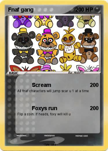 Pokemon Fnaf gang