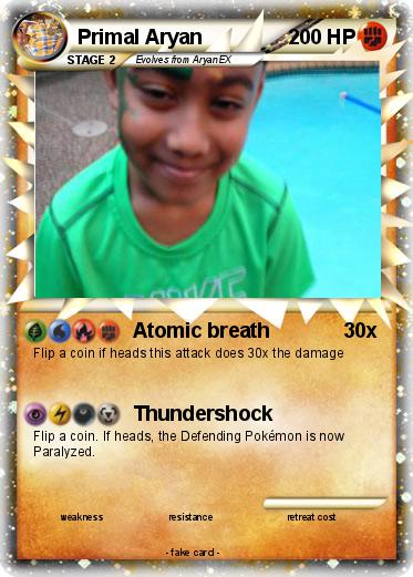 Pokemon Primal Aryan