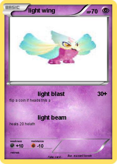 Pokemon light wing