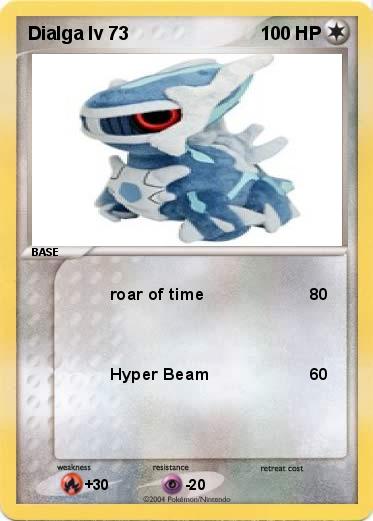 Pokemon Dialga lv 73 