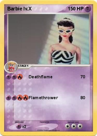 Pokemon Barbie lv.X