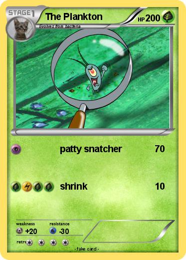 Pokemon The Plankton