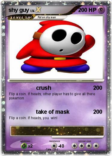 Pokemon shy guy
