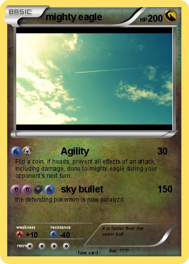 Pokemon mighty eagle
