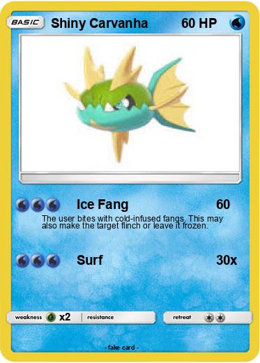 Pokemon Shiny Carvanha