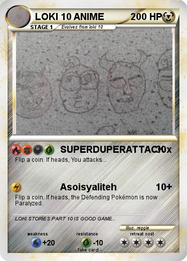 Pokemon LOKI 10 ANIME