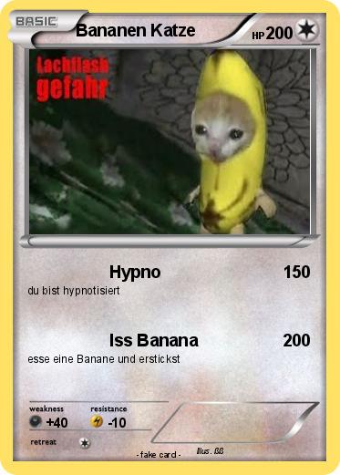 Pokemon Bananen Katze