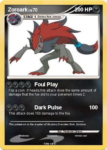 Pokemon Zoroark