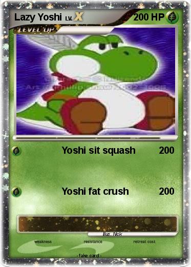 Pokemon Lazy Yoshi