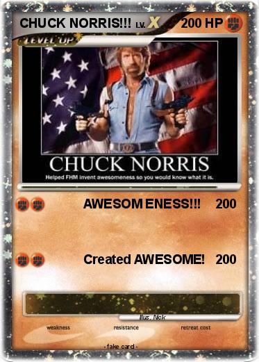 Pokemon CHUCK NORRIS!!!