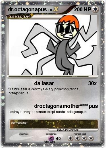 Pokemon dr.octagonapus